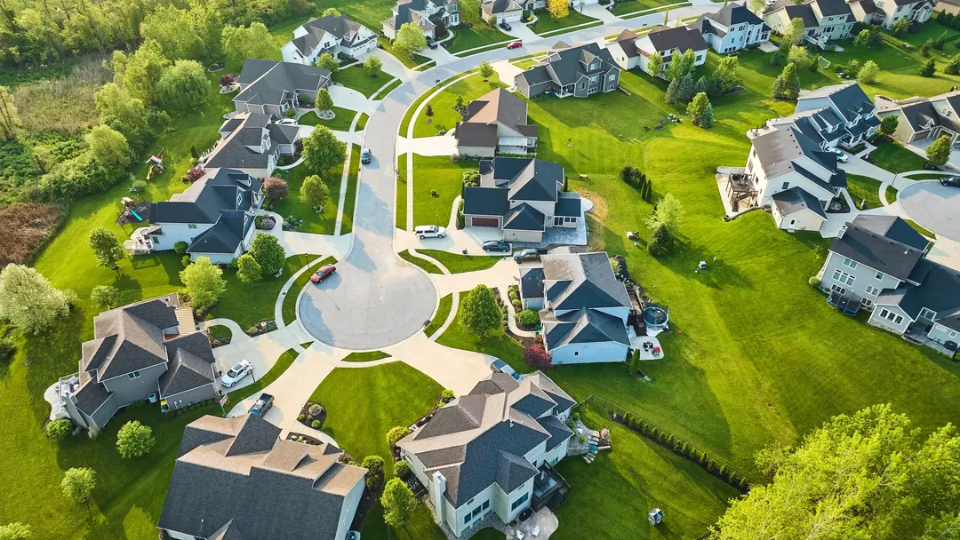 aerial-view-of-planned-community